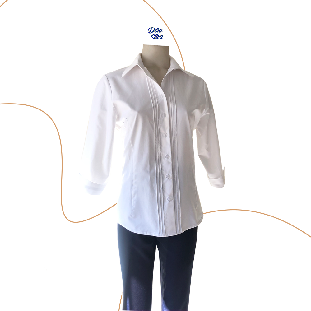 Camisa Oxford -3/4