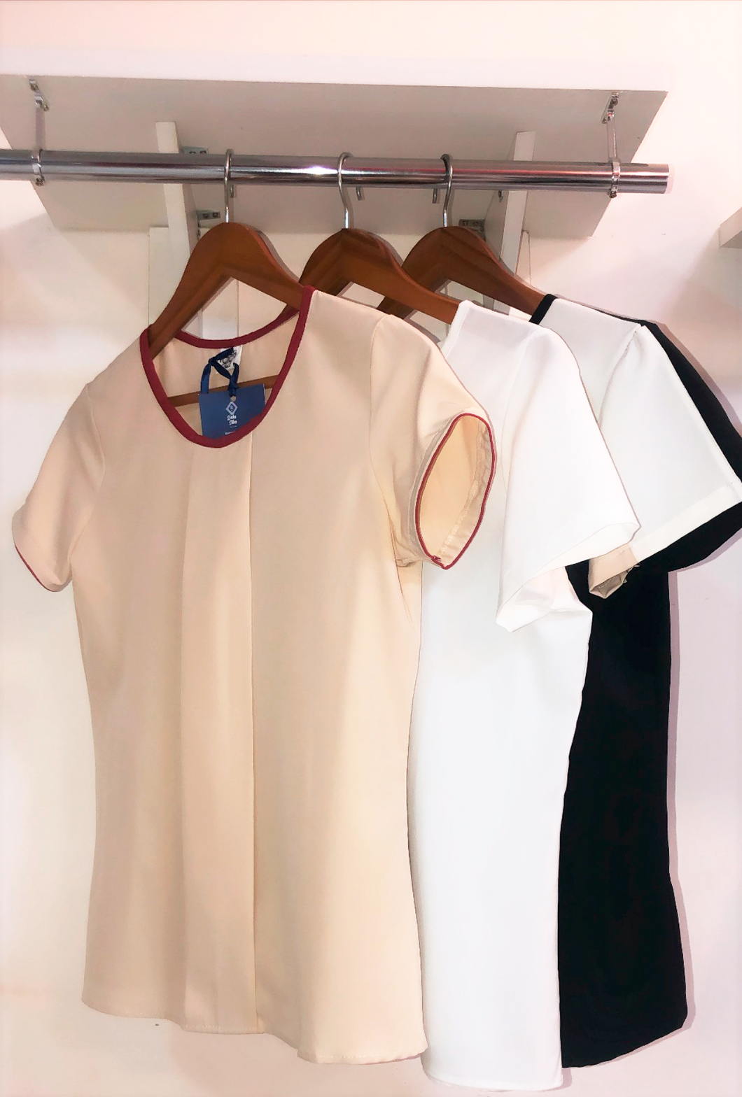 Blusa de seda