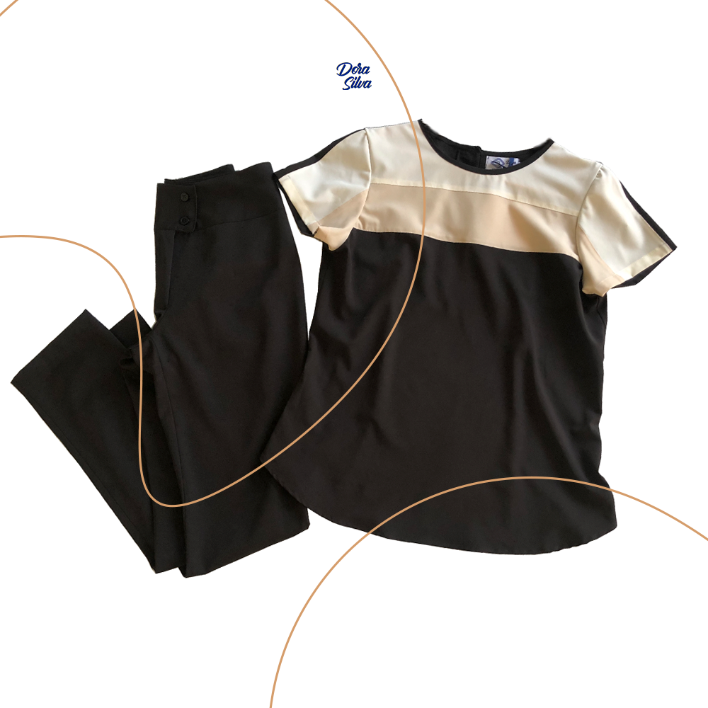 Blusa de seda