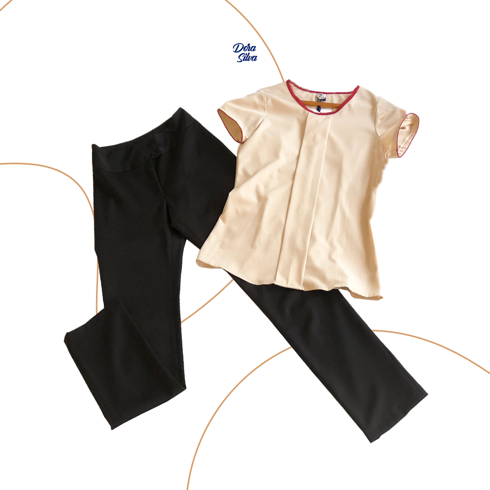 Blusa de seda