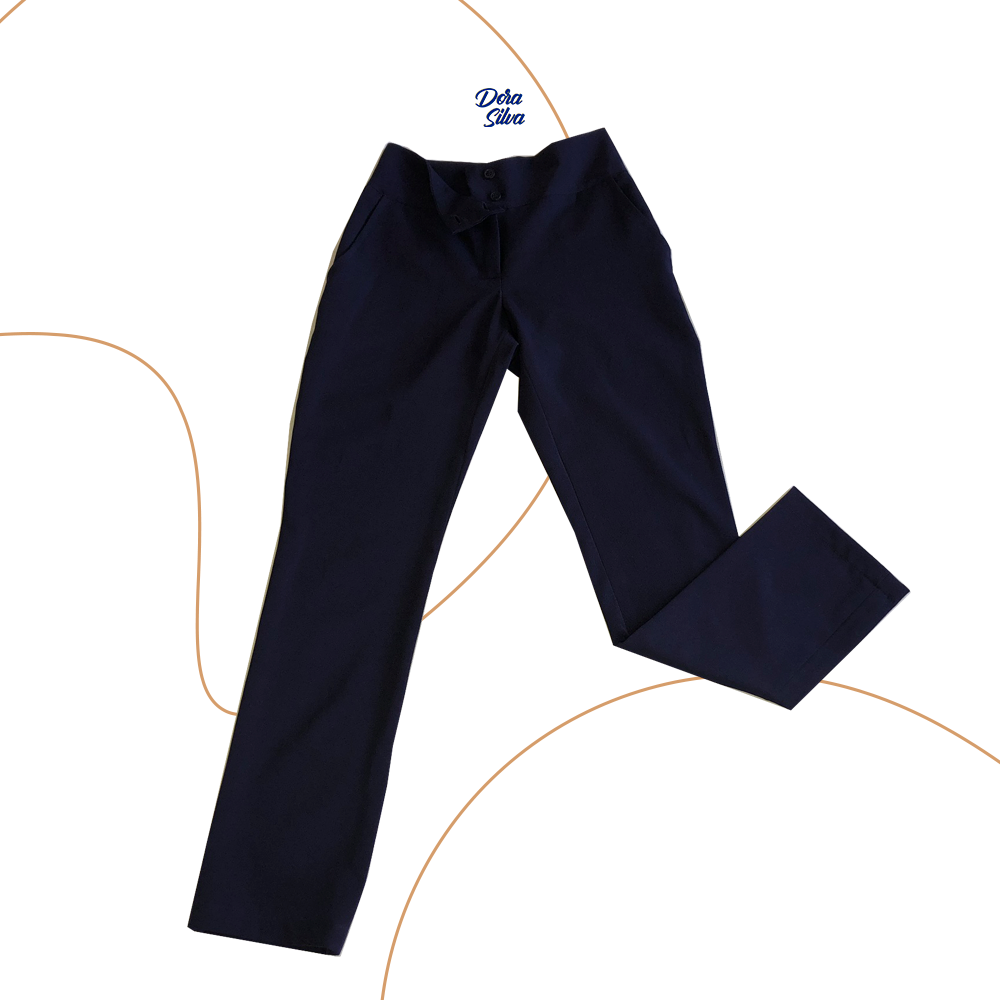 Pantalon Gabardina Elastizada